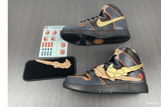 Gundam Banshee Nike RX-0 02 High DH7717-400 SB Unicorn Dunk 0722